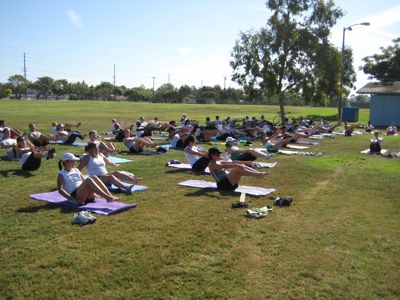 post run yoga